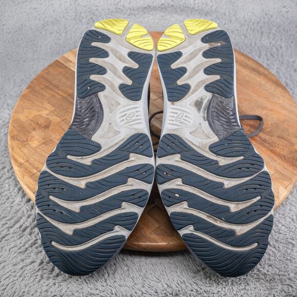 ASICS GEL Nimbus 23 Running Shoes Black Blue Athletic Sneakers Men's 10.5 Wide - Picture 7 of 9